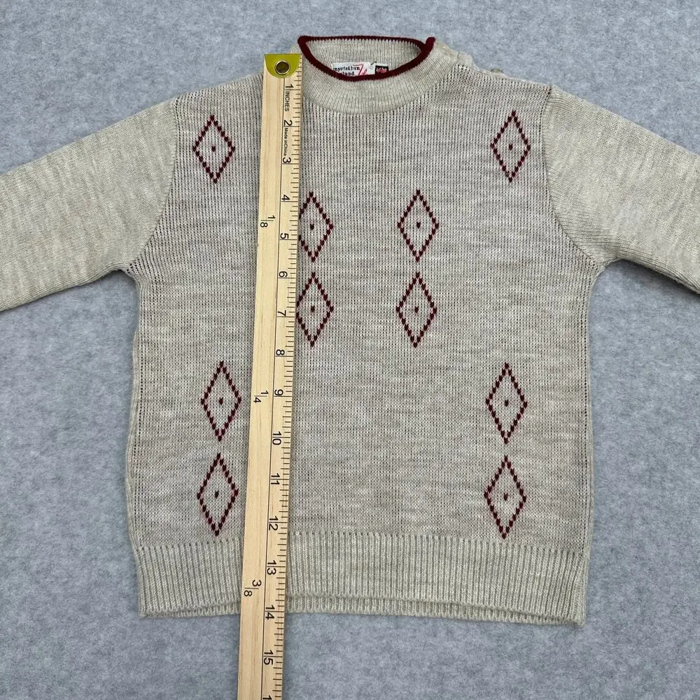 Levis Jogger Pants Boys 3T Denim Filenes VTG Pull On Sweater Outfit Cozy Preppy